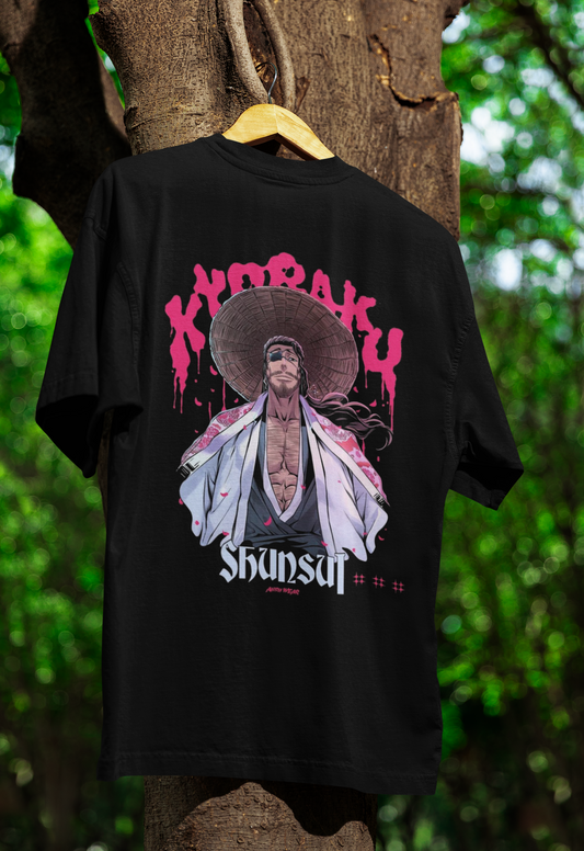 Captain Kyoraku Mode T-Shirt | Bleach-Inspired Streetwear