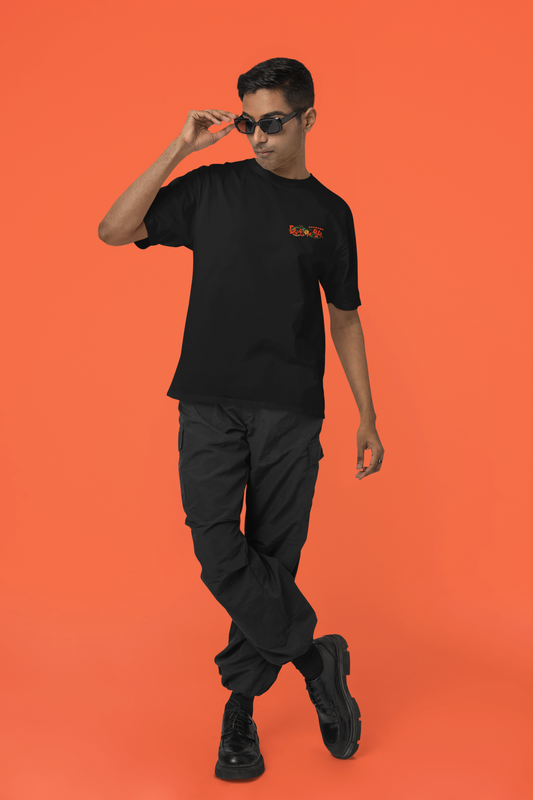 Goku Saiyan Rush Oversized T-Shirt | Dragon Ball Streetwear
