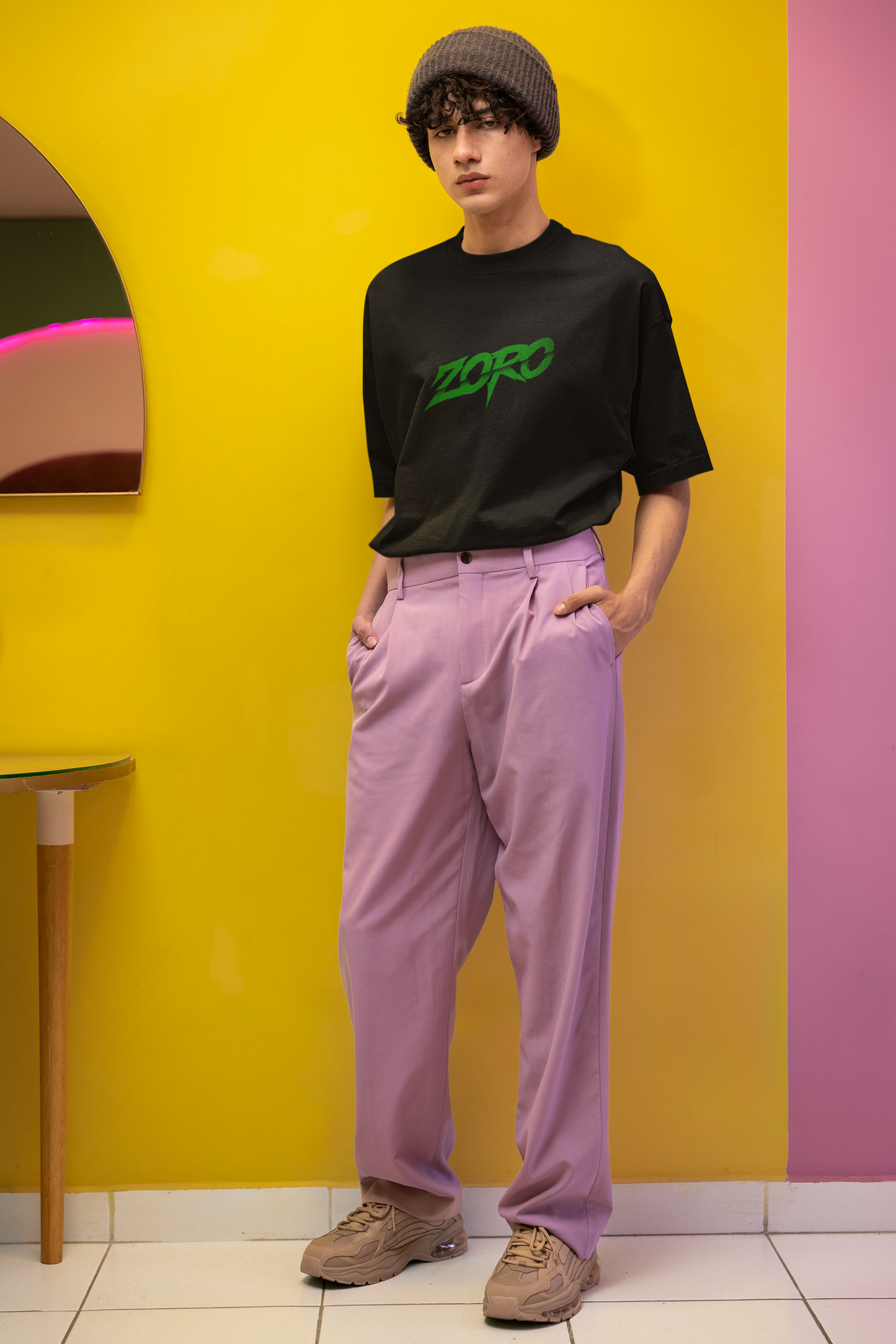 Zoro Demon Aura Oversized T-Shirt | One Piece Streetwear
