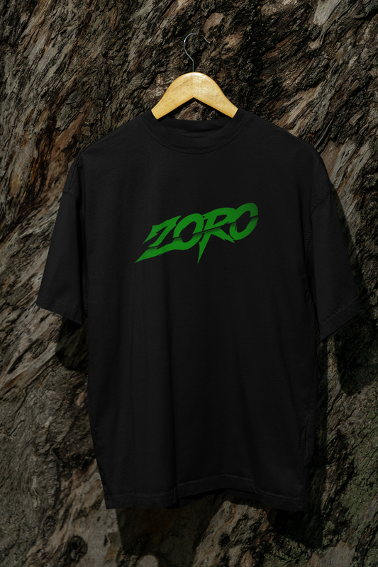 Zoro Demon Aura Oversized T-Shirt | One Piece Streetwear