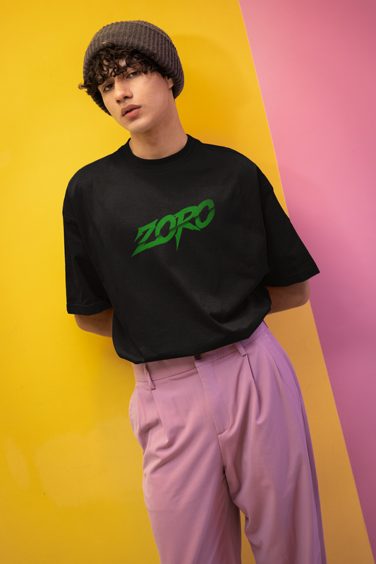 Zoro Demon Aura Oversized T-Shirt | One Piece Streetwear